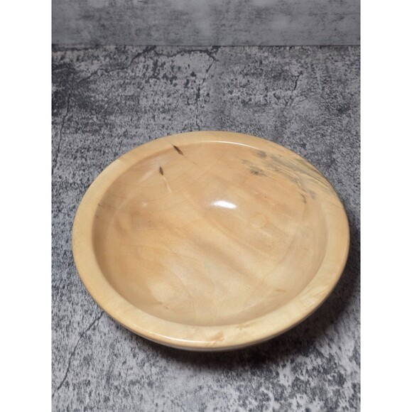 Handmade Other - Hand Turned Wood Bowl Pear Handcrafted Food Safe Kitchen Decor Gift Wally W 1959